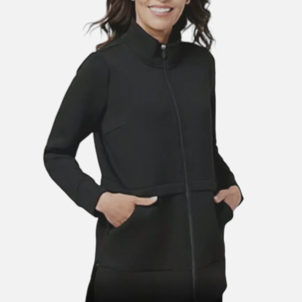 Zuda Scuba High Neck Black Jacket Size S